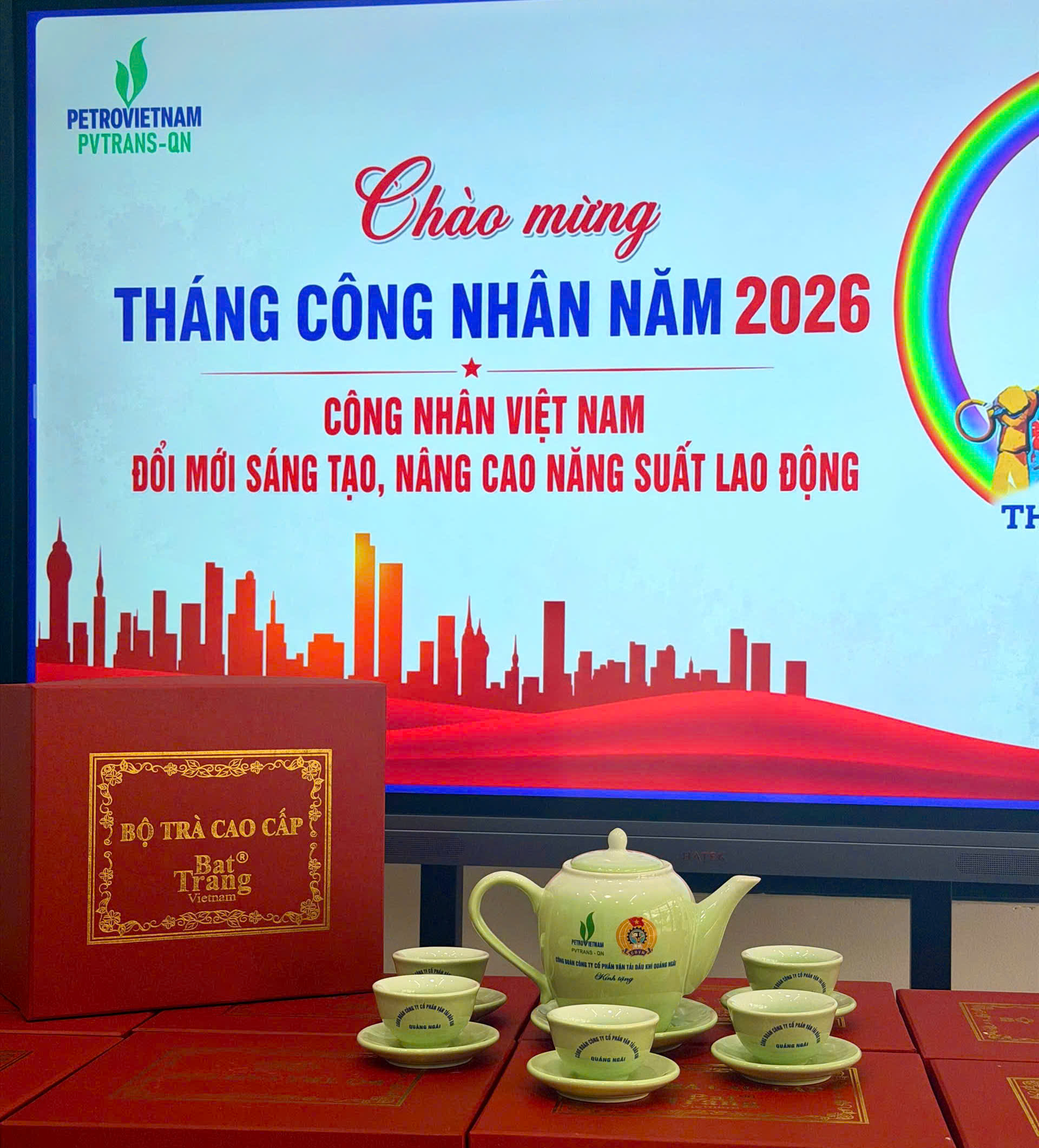 PVTrans Quảng Ngãi hưởng ứng tháng Công nhân 05.2026