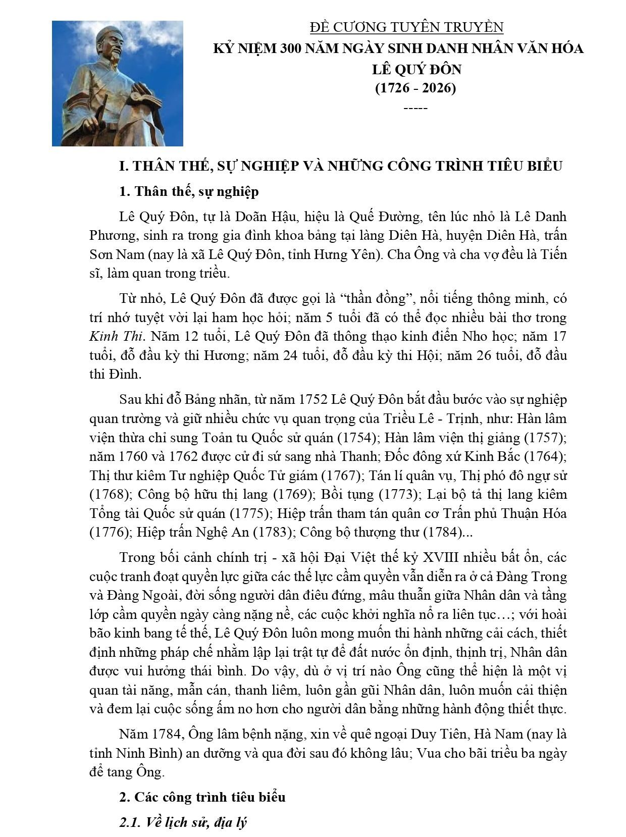 De-cuong-tuyen-truyen-Ky-niem-300-nam-Ngay-sinh-danh-nhan-Le-Quy-Don
