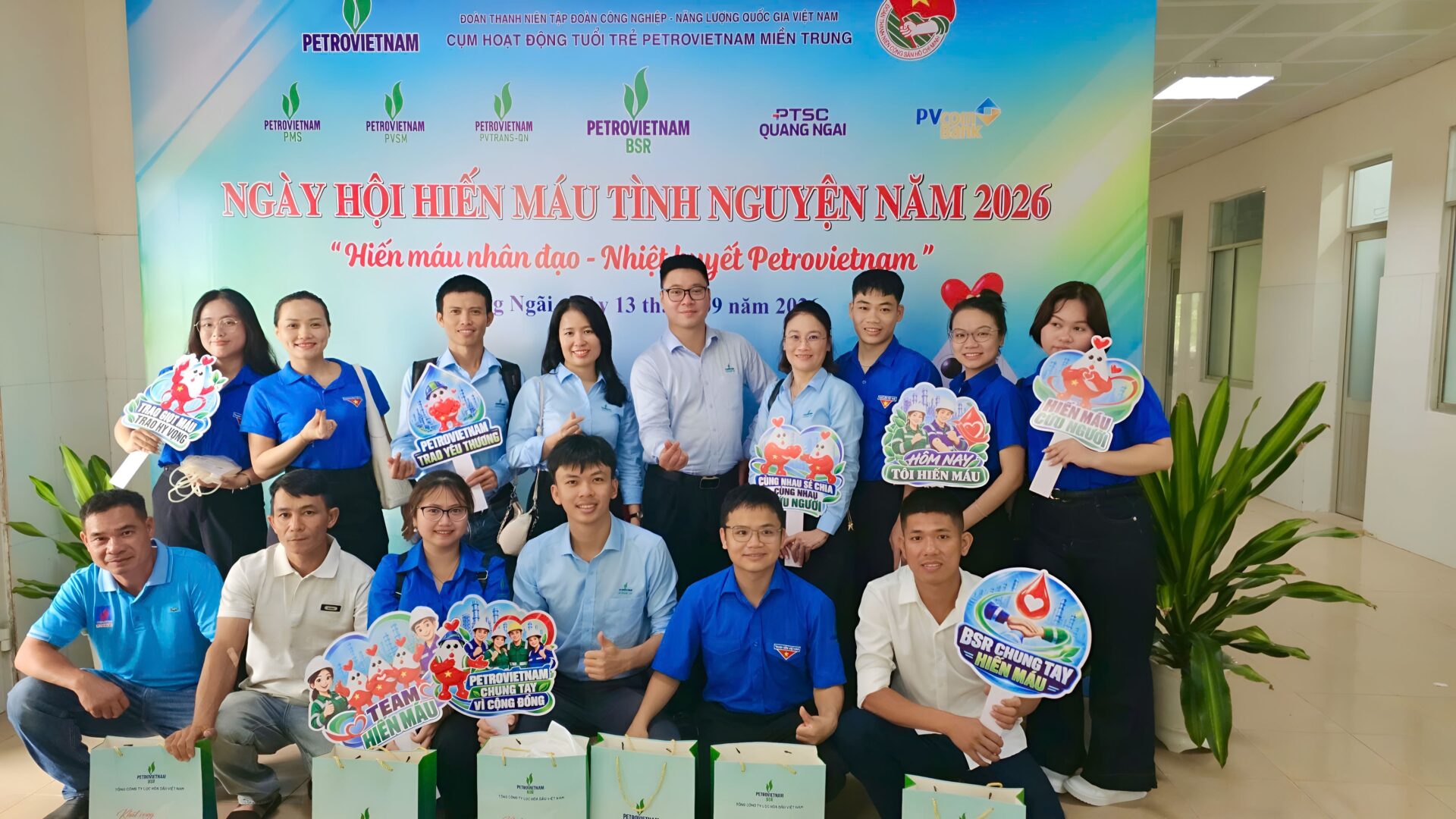 PVTrans Quảng Ngãi hưởng ứng Chương trình Hiến máu nhân đạo Nhiệt huyết Petrovietnam