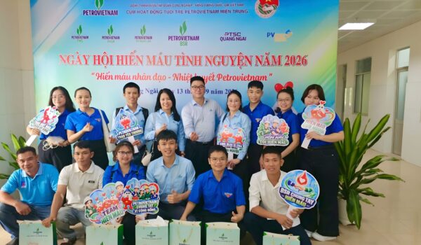 PVTrans Quảng Ngãi hưởng ứng Chương trình Hiến máu nhân đạo Nhiệt huyết Petrovietnam