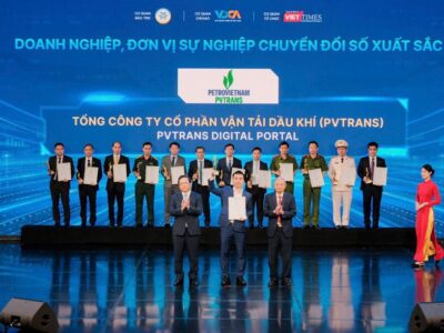 PVTrans được vinh danh “Doanh nghiệp chuyển đổi số xuất sắc” tại Vietnam Digital Awards 2026