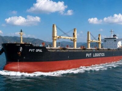 PVTrans tiếp nhận thêm 01 tàu mới, tăng cường năng lực vận tải quốc tế