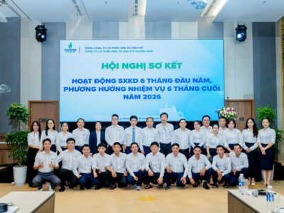 PVTrans Quảng Ngãi tổ chức thành công Hội nghị sơ kết hoạt động SXKD 6 tháng đầu năm 2026 kết hợp chương trình Teambuilding và Thiện nguyện