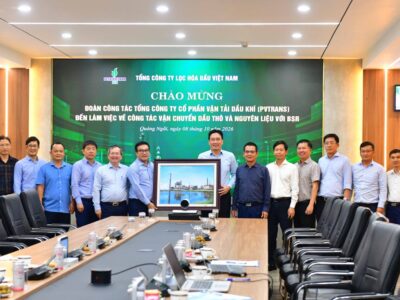 BSR và PVTrans tăng cường hợp tác trong vận chuyển dầu thô và nguyên liệu